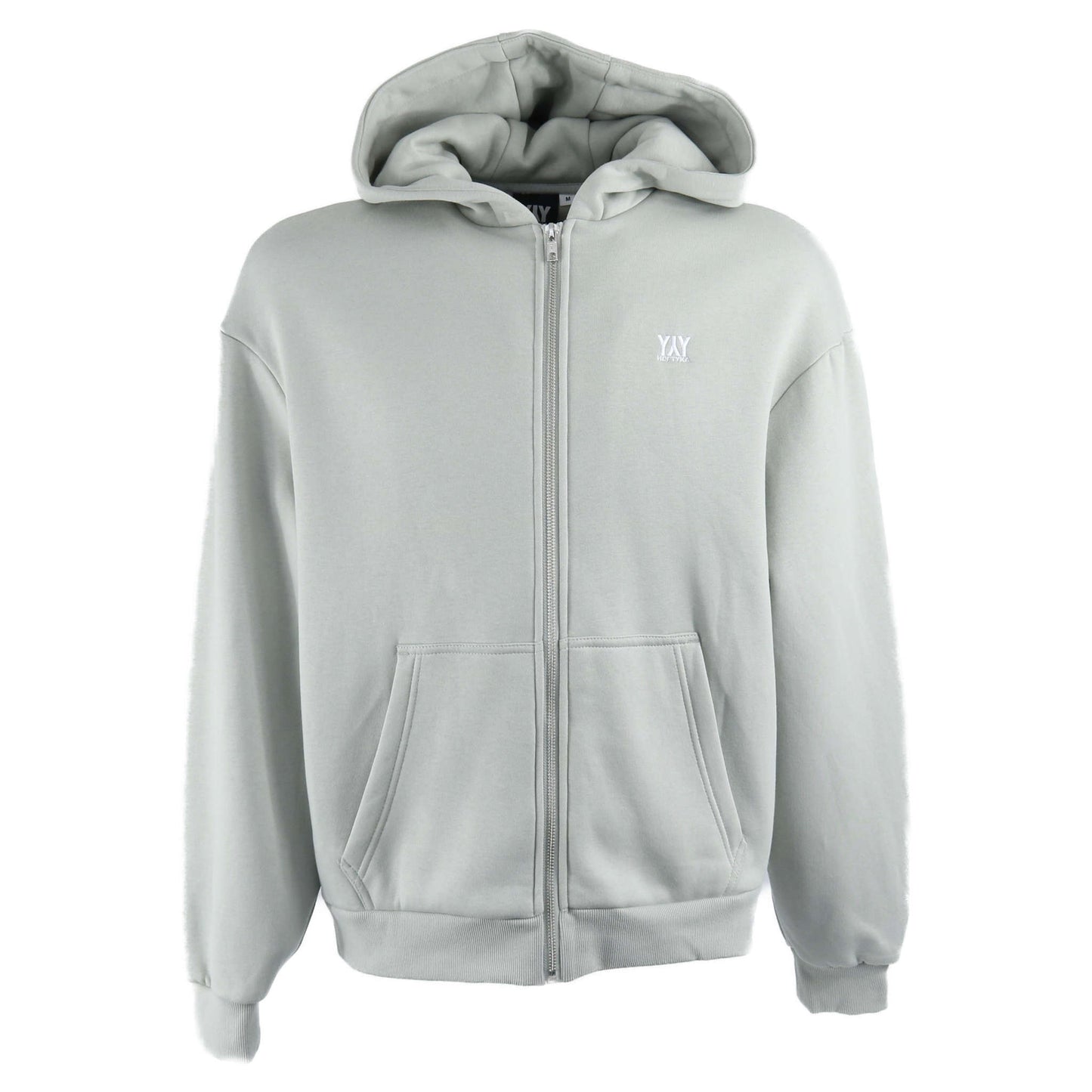 ZIP- HOODIE LIGHT GREY