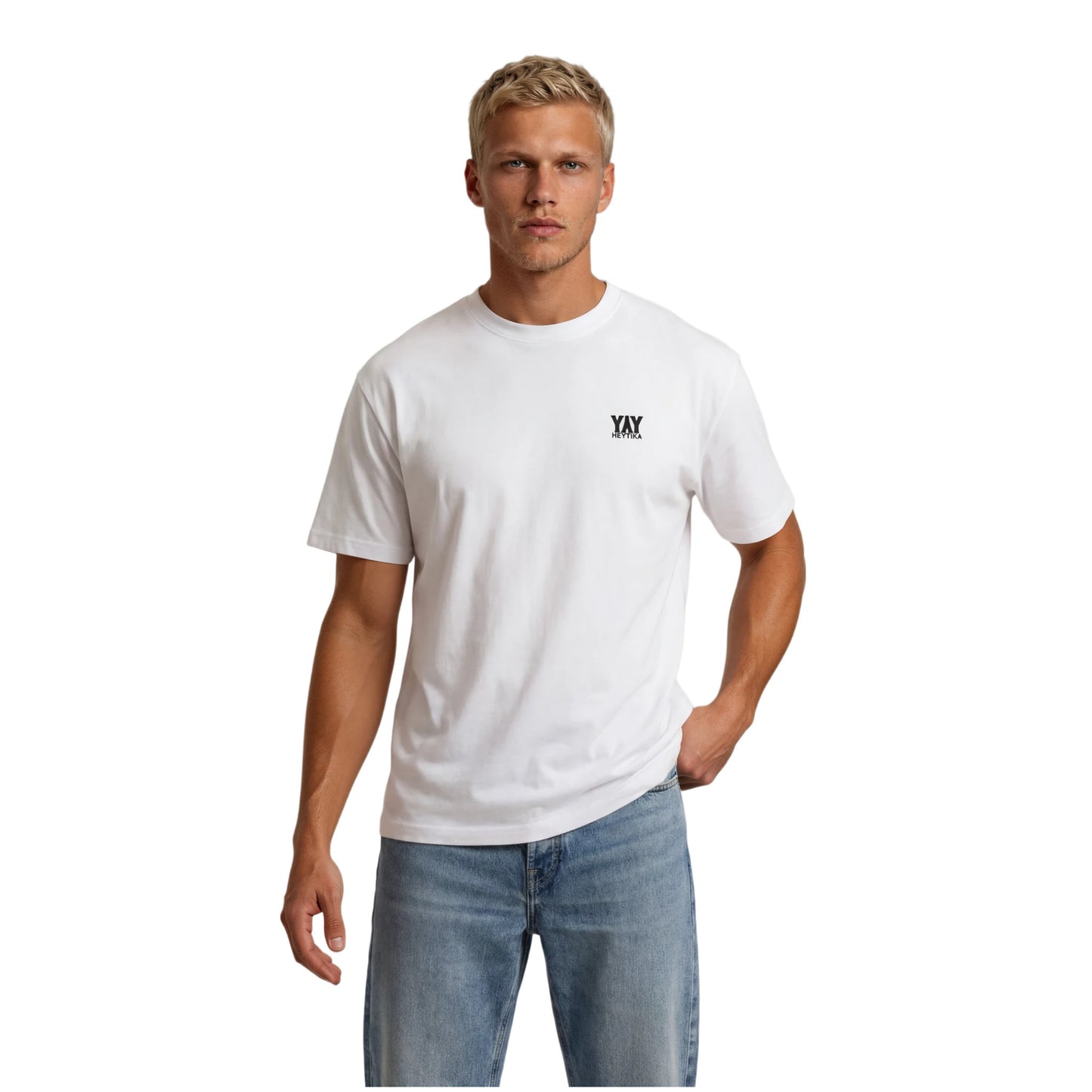 COTTON RELAXED FIT TEE WHITE