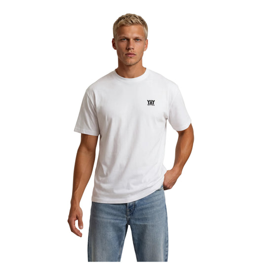 COTTON RELAXED FIT TEE WHITE
