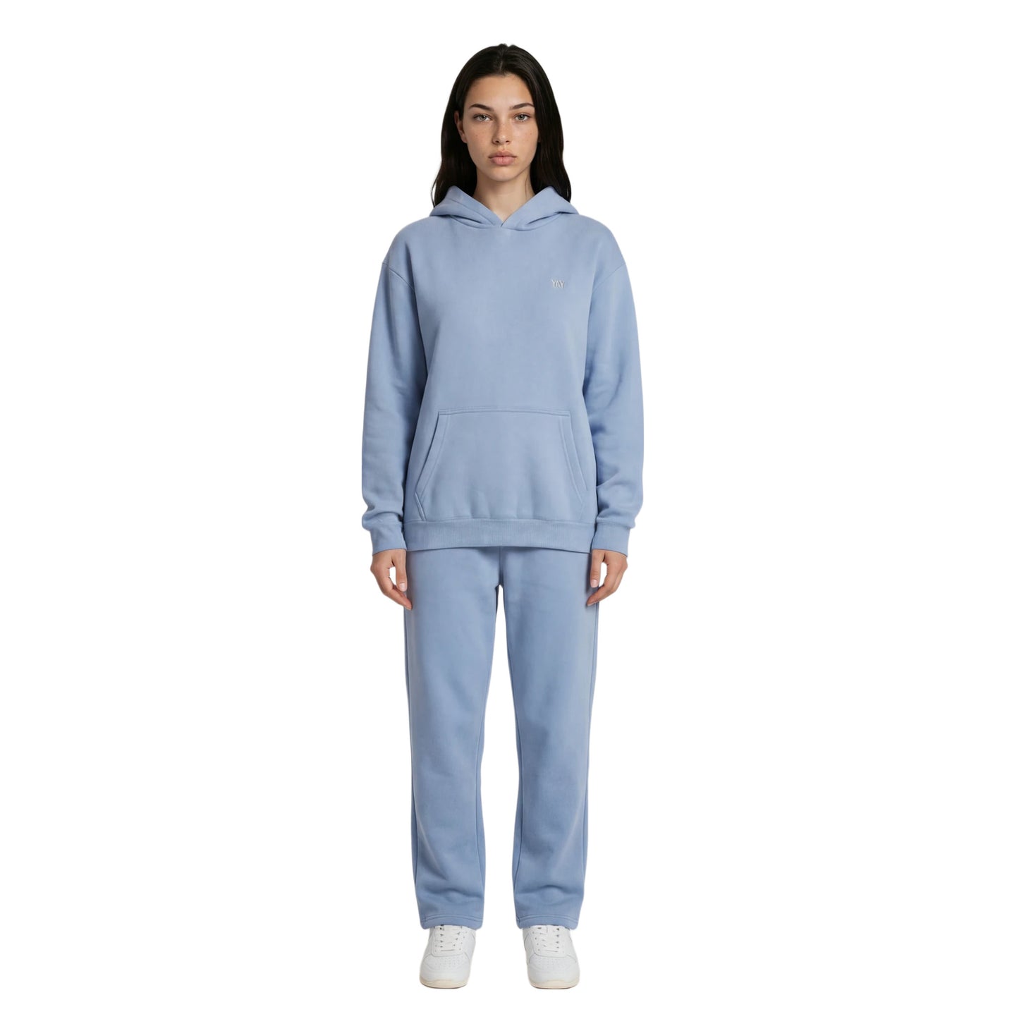 HOODIE  SOFT BLUE