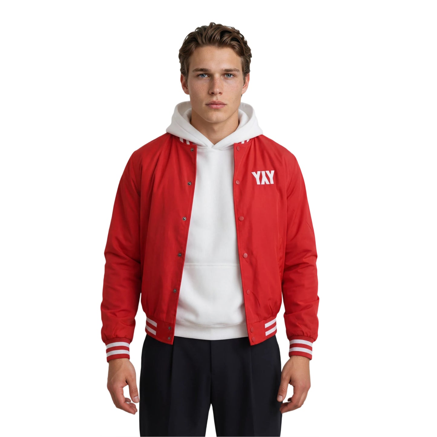 COLLEGE JACKET RED