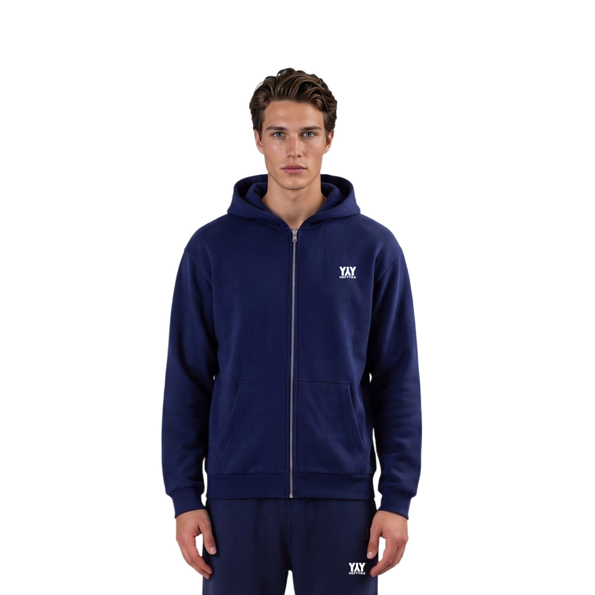ZIP HOODIE NAVY