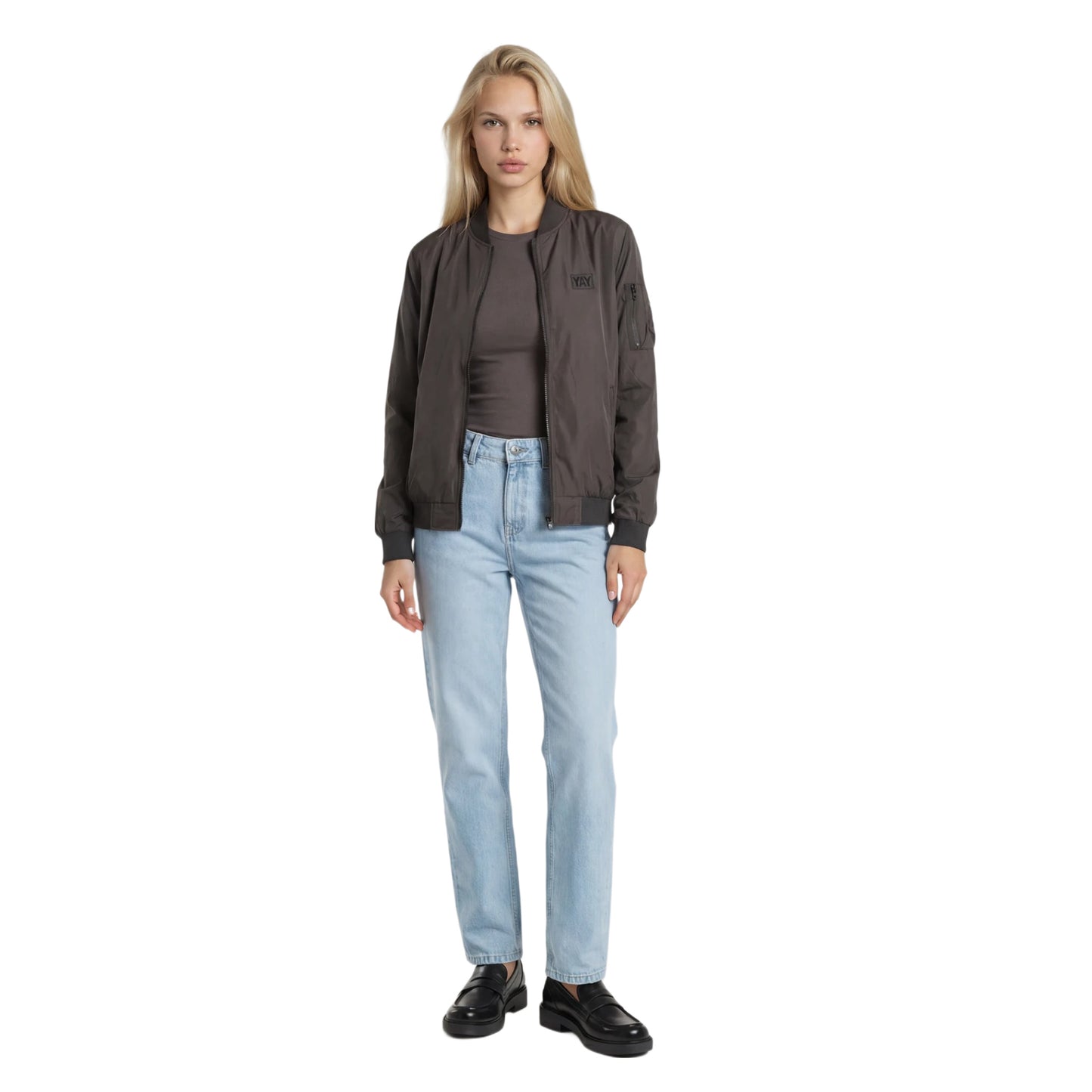 BOMBER LIGHT JACKET BLACK