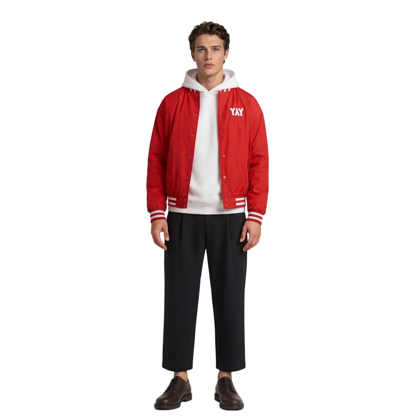COLLEGE JACKET RED