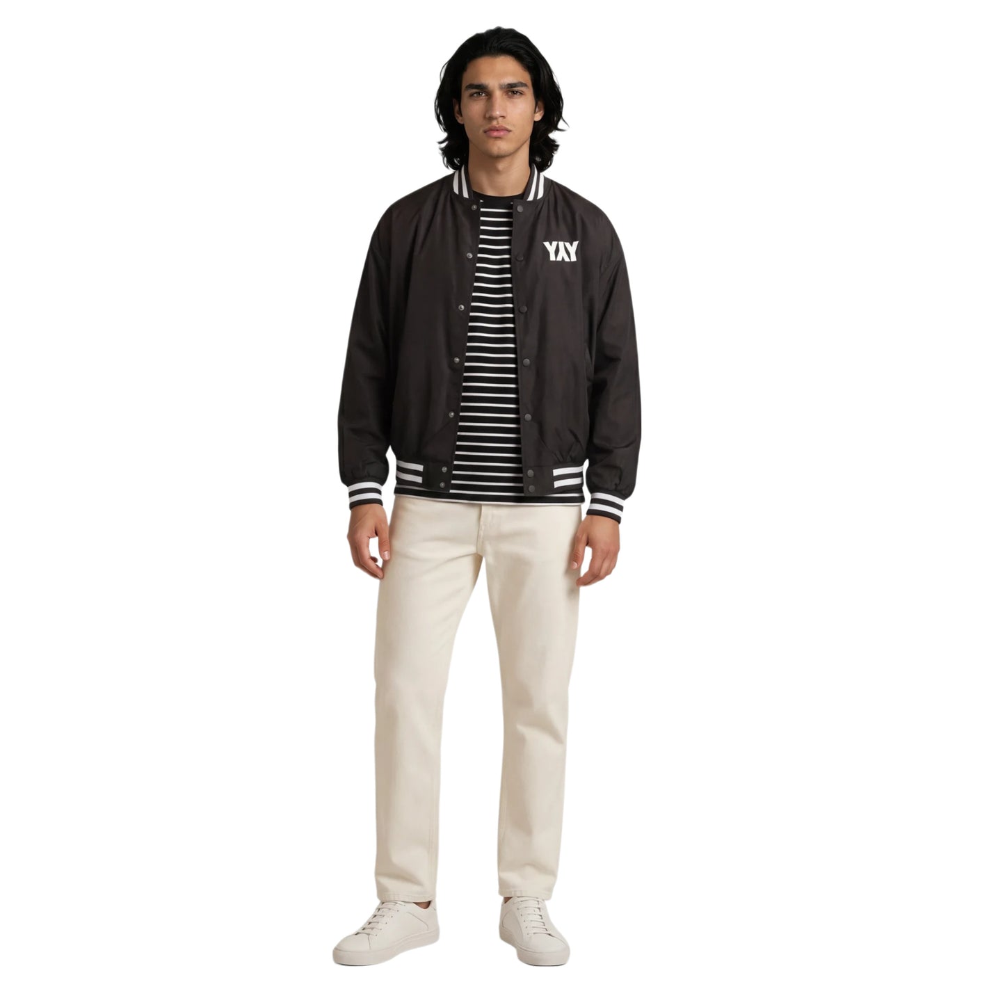 COLLEGE JACKET BLACK