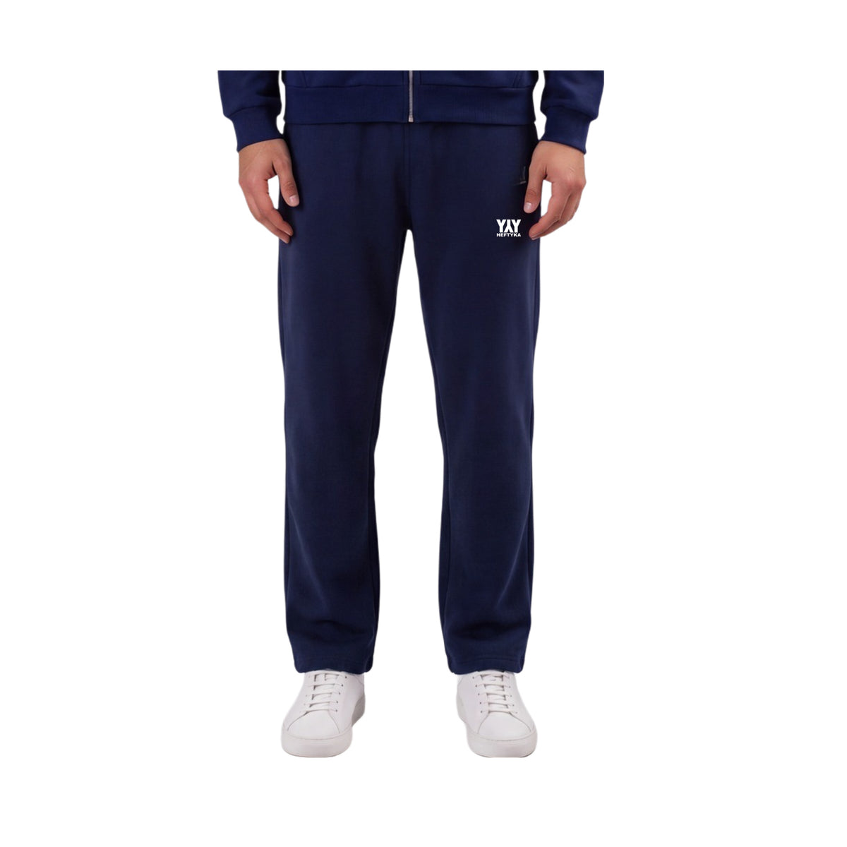 OPEN LEG JOGGER NAVY