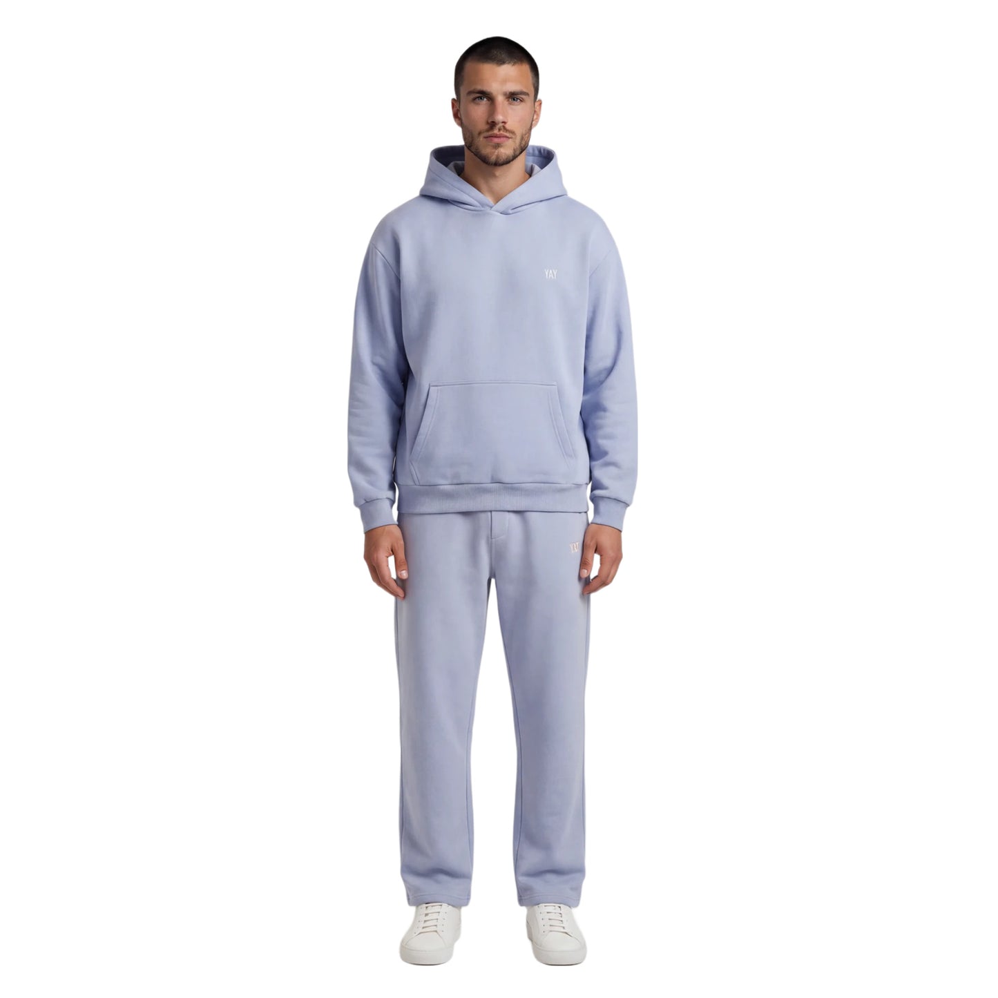 HOODIE  SOFT BLUE
