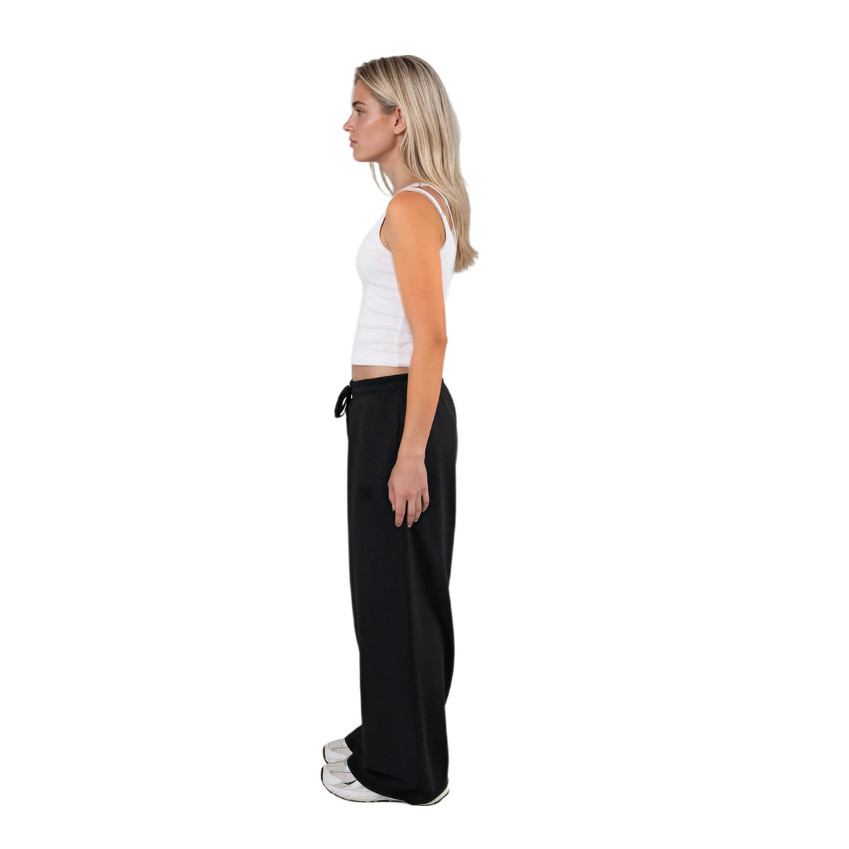 WIDE LEG JOGGER BLACK