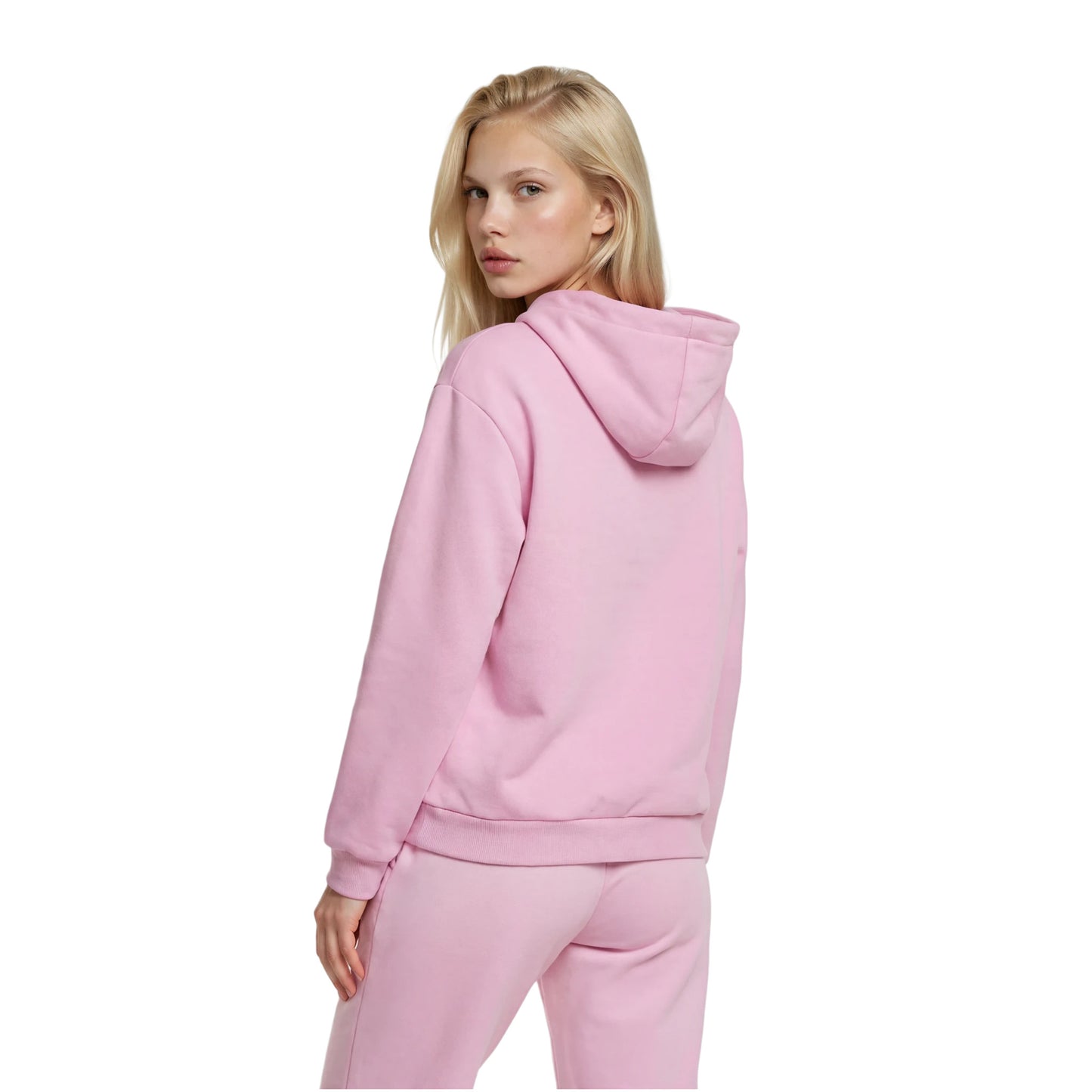 ZIP HOODIE SOFT ROSE