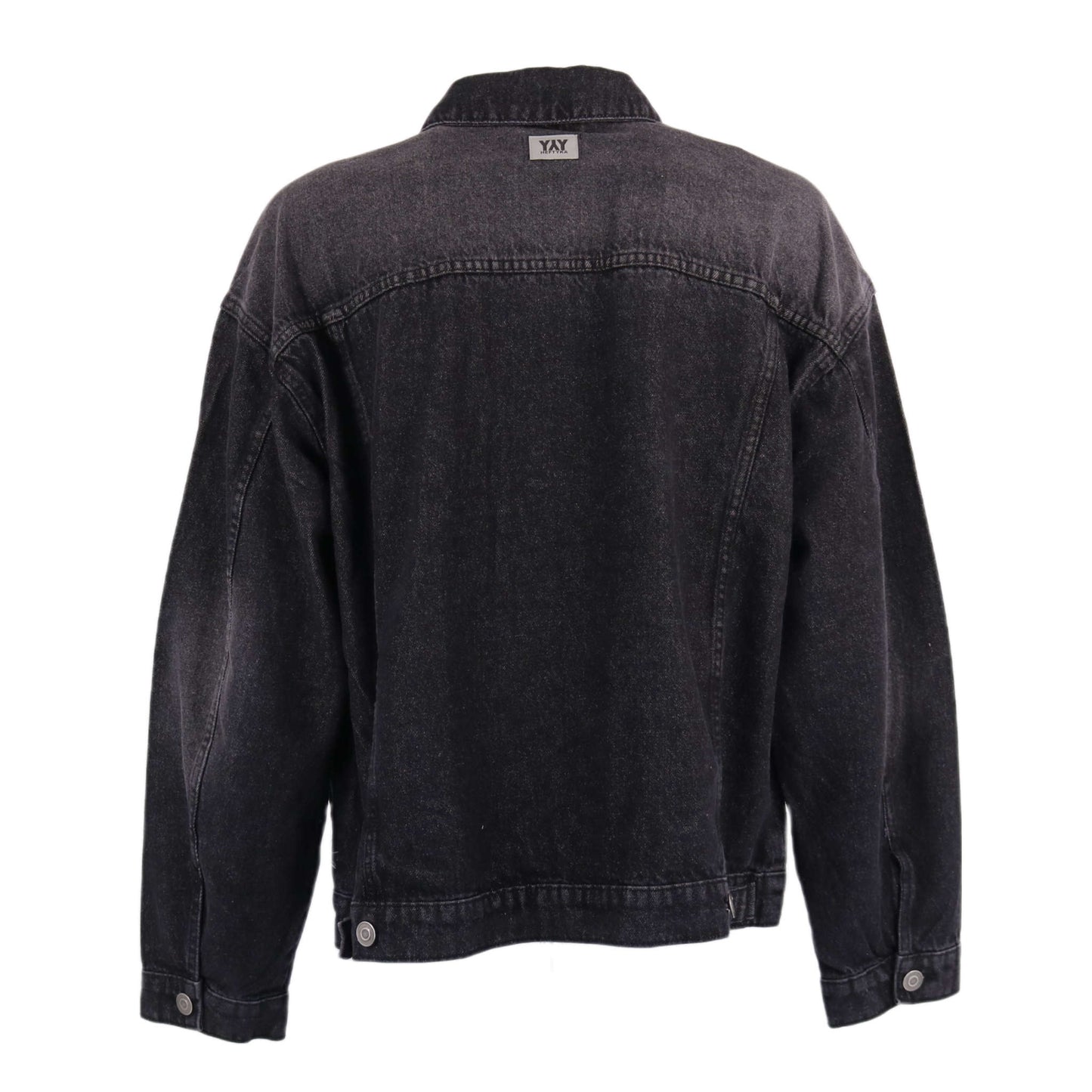 DENIM JACKET BLACK WASHED