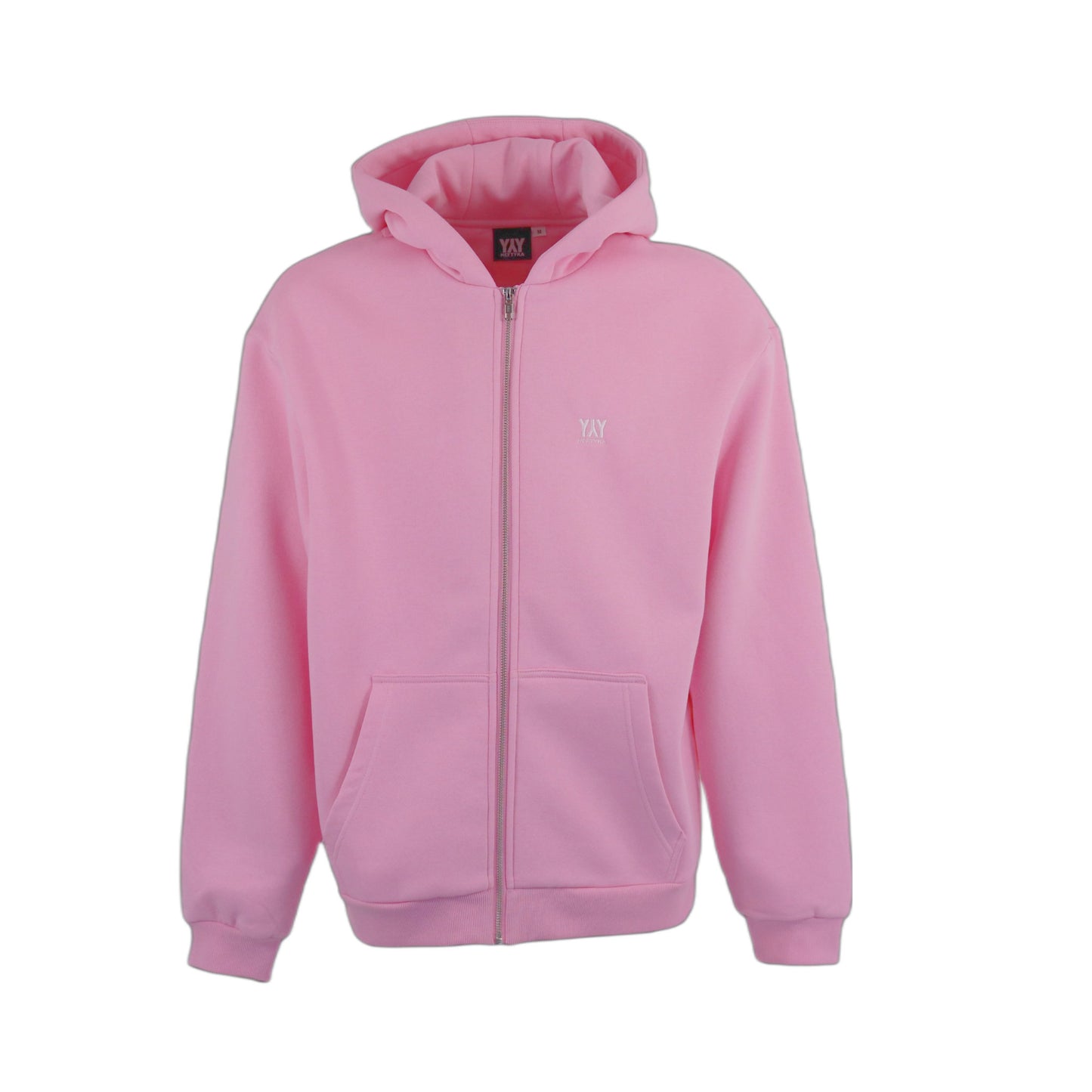 ZIP HOODIE SOFT ROSE