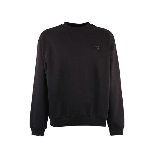 CREW NECK LOOSE FIT BLACK