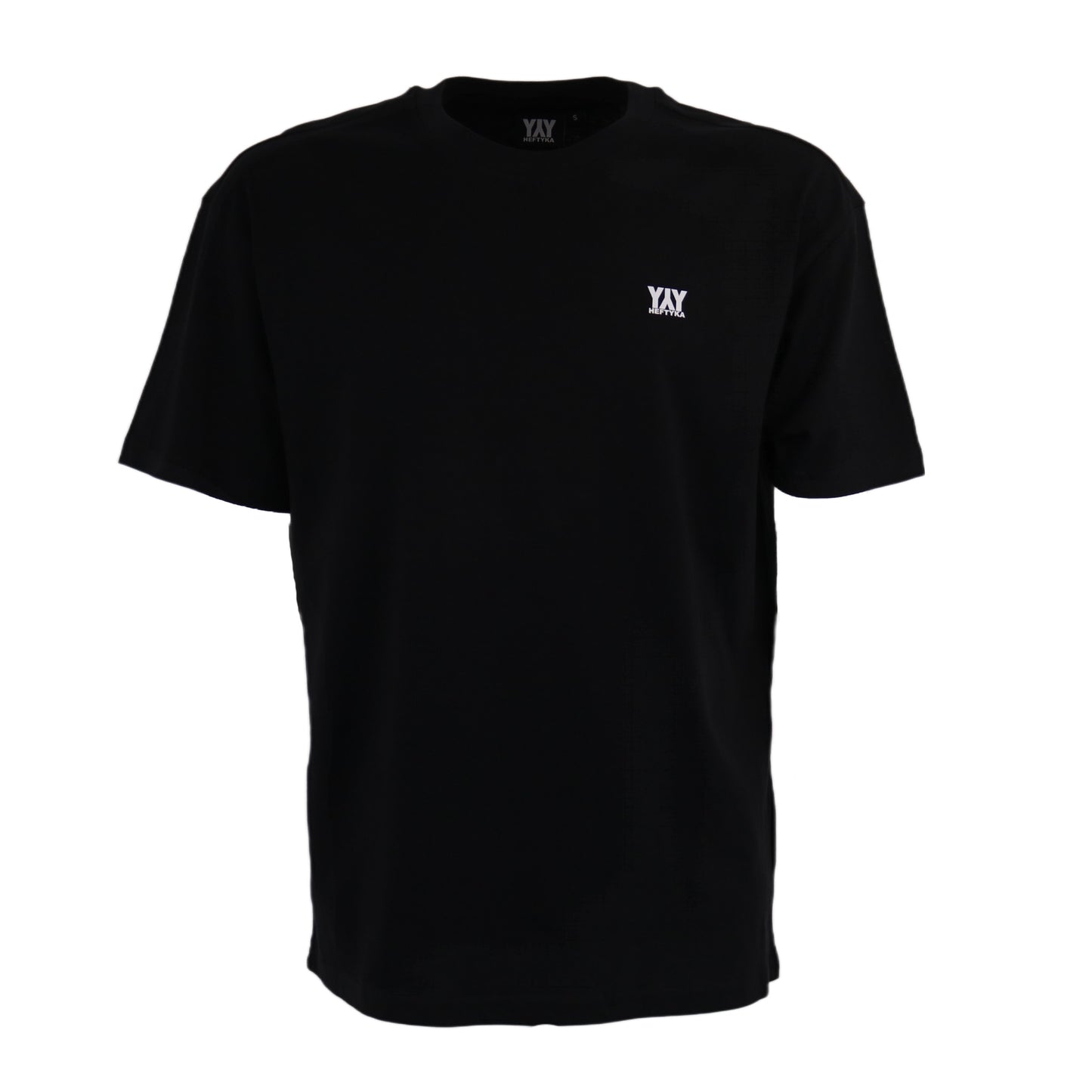 COTTON RELAXED FIT TEE BLACK