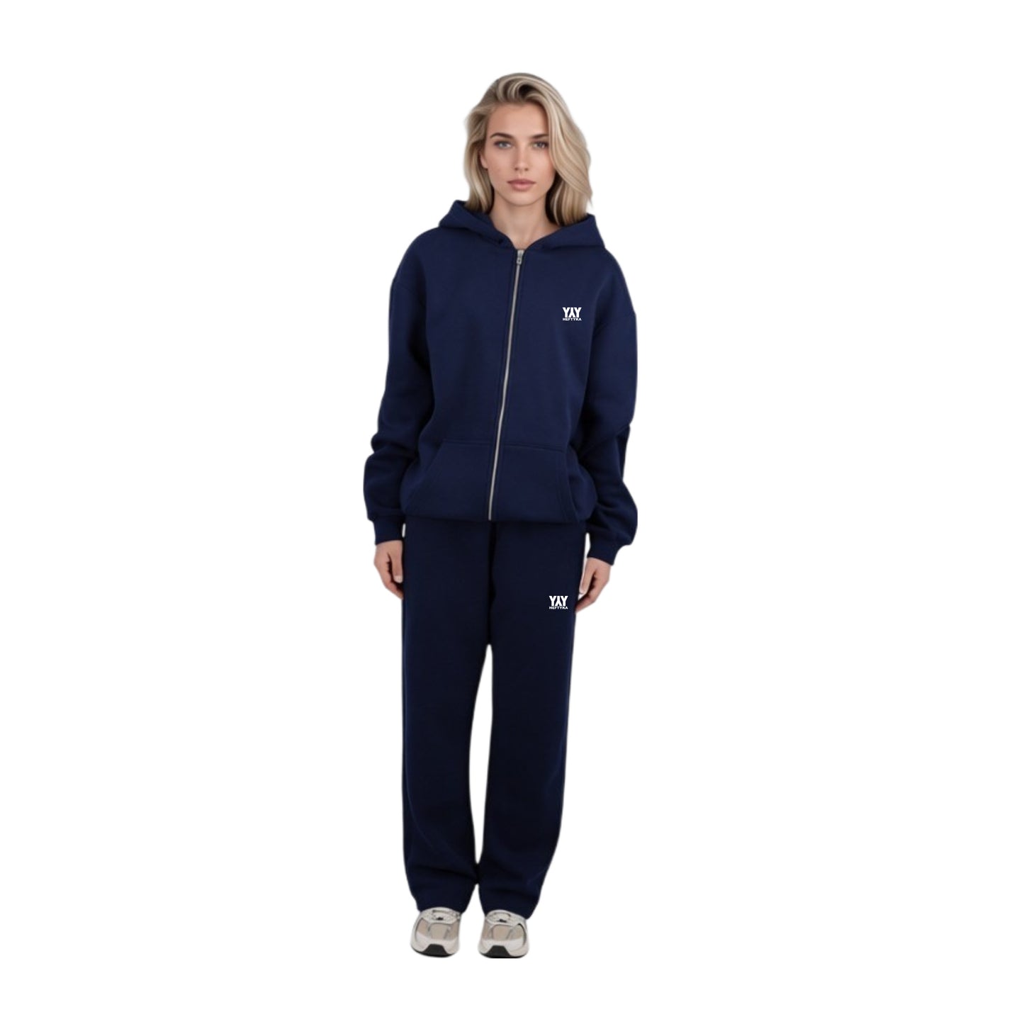 ZIP HOODIE NAVY