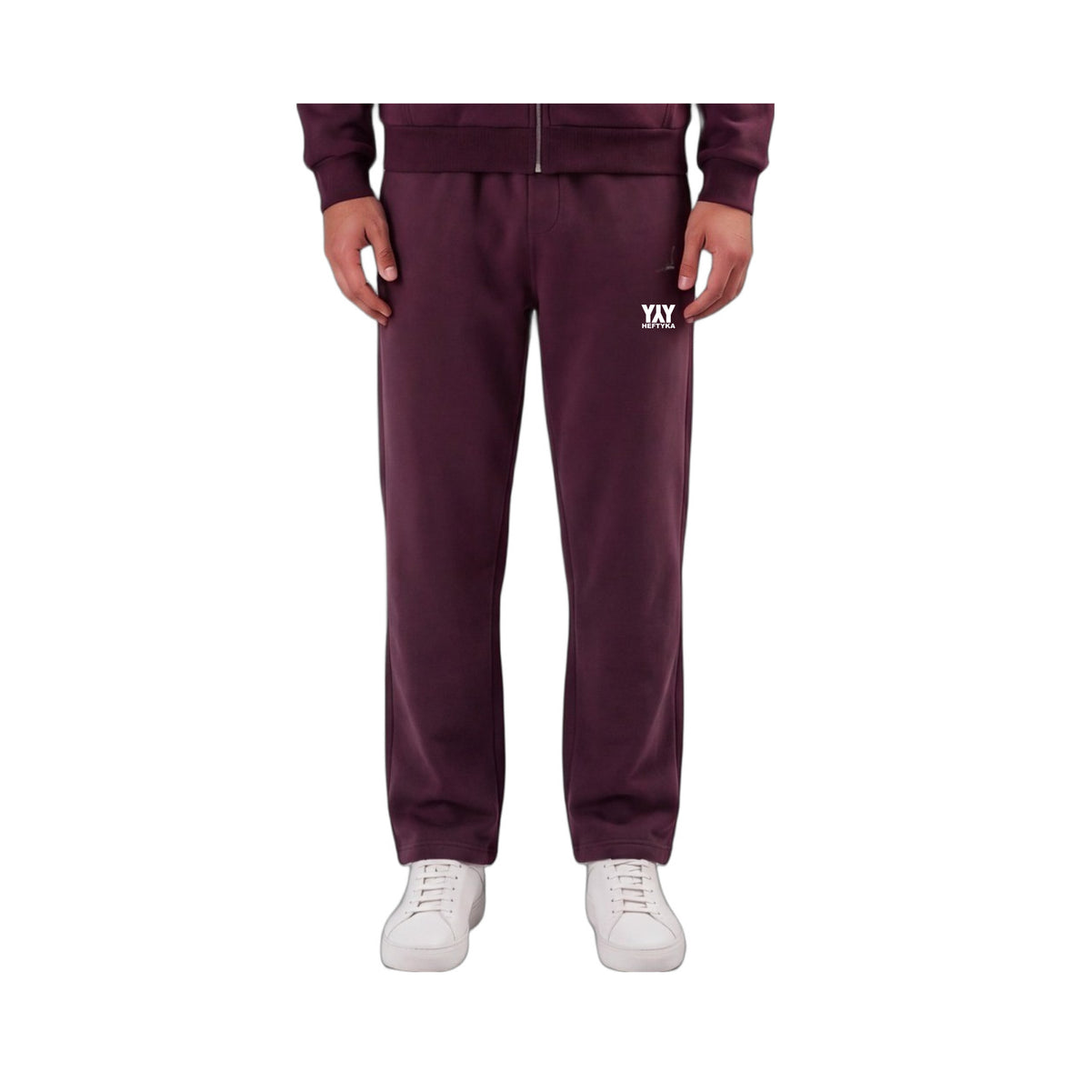 OPEN LEG JOGGER PURPLE