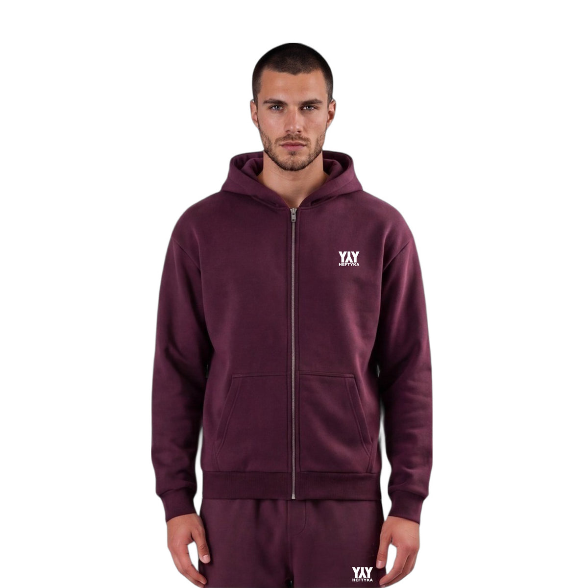 ZIP HOODIE PURPLE