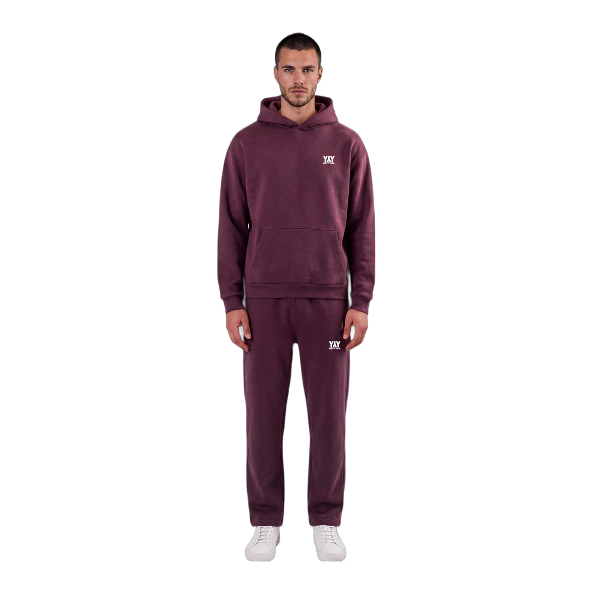 OPEN LEG JOGGER PURPLE