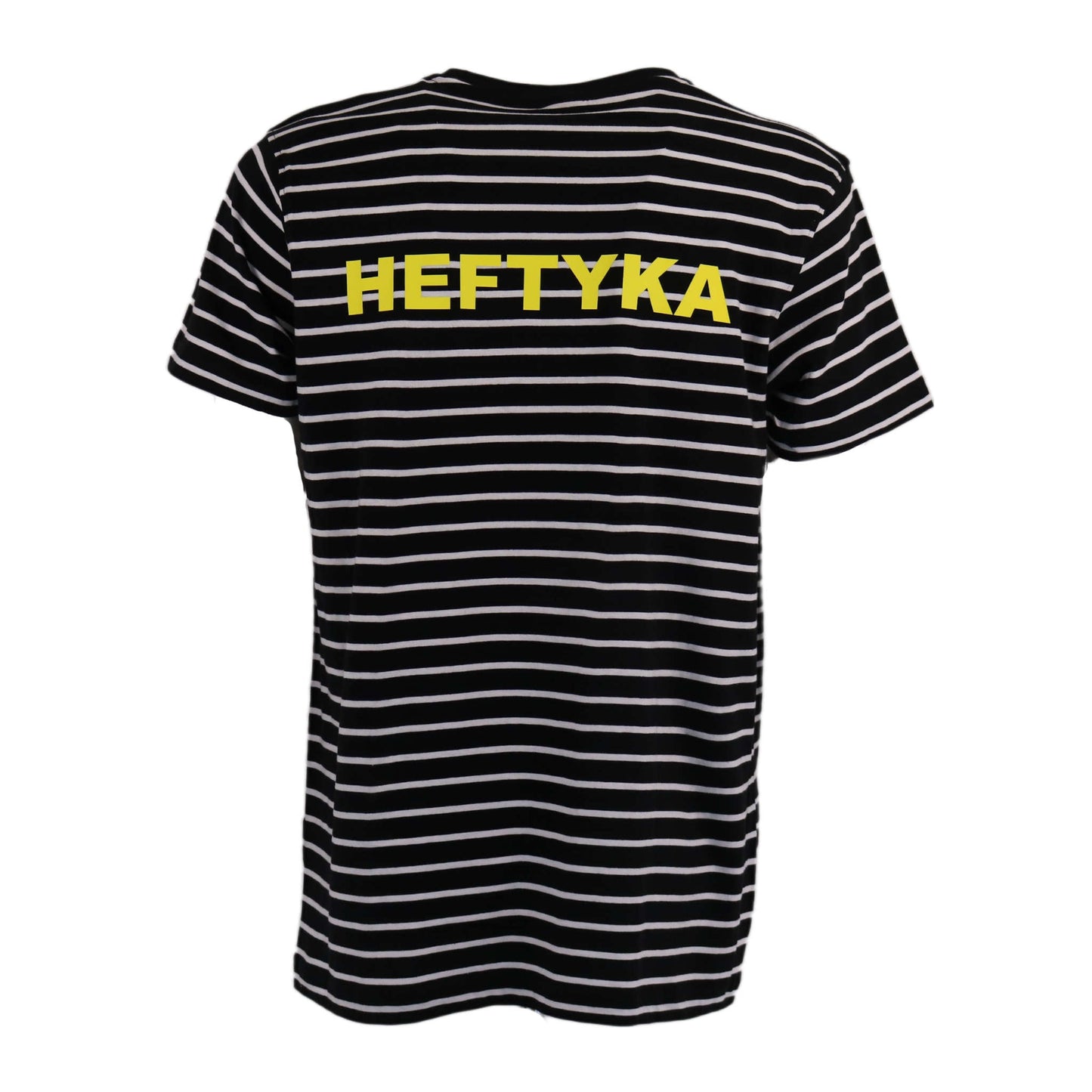 STRIPE TEE NEON YELLOW