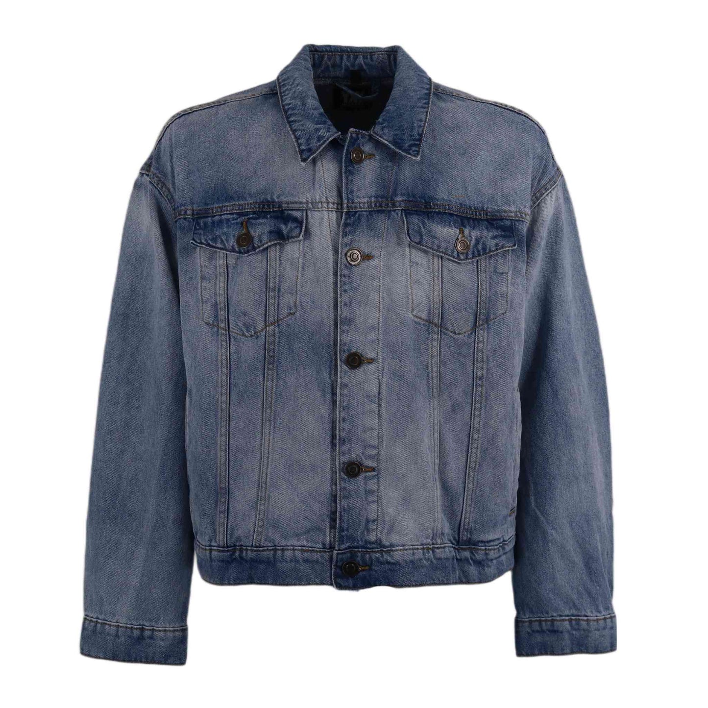 DENIM JACKET LIGHT BLUE WASHED
