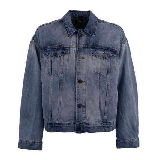 DENIM JACKET LIGHT BLUE WASHED