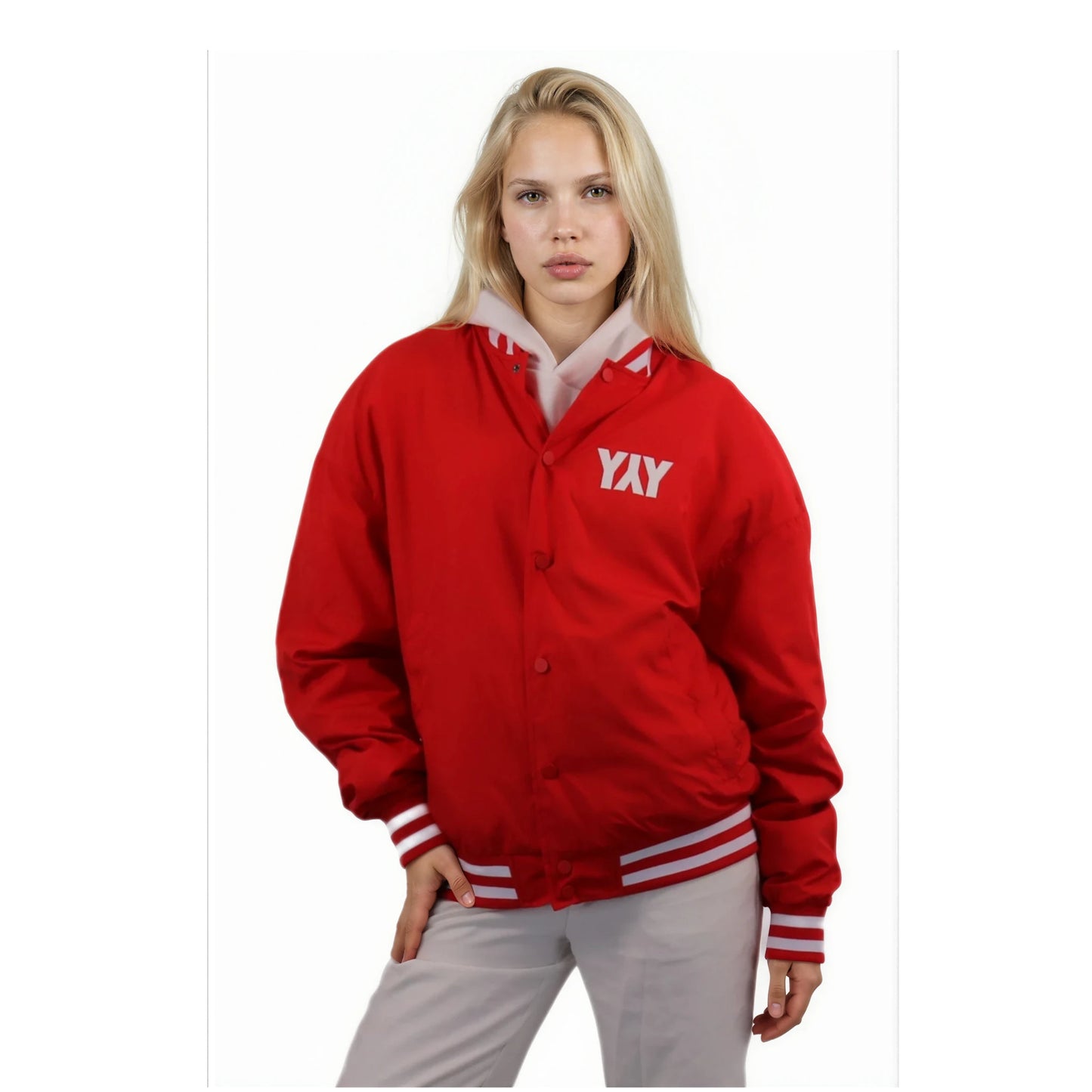 COLLEGE JACKET RED