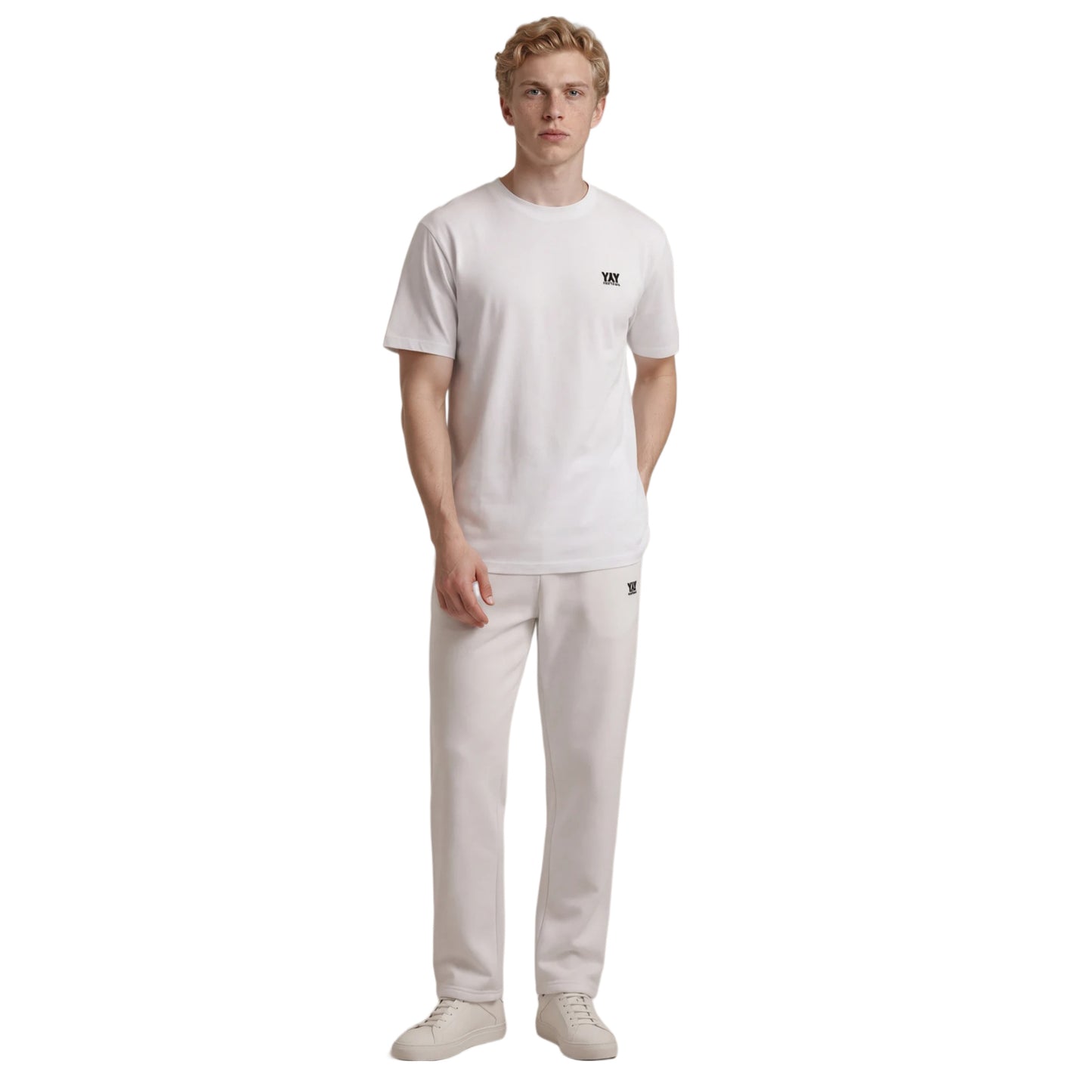 COTTON RELAXED FIT TEE WHITE