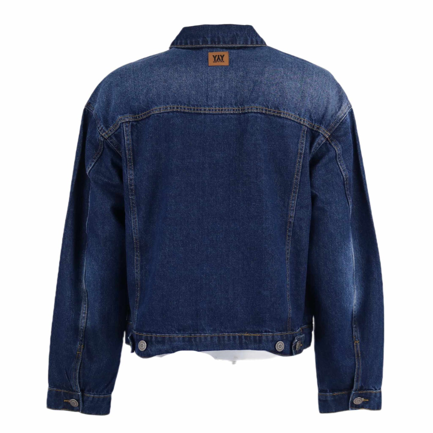 DENIM JACKET MID BLUE WASHED