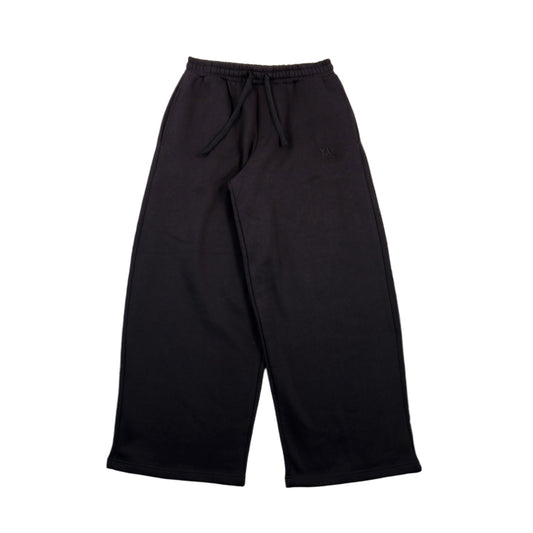 WIDE LEG JOGGER BLACK