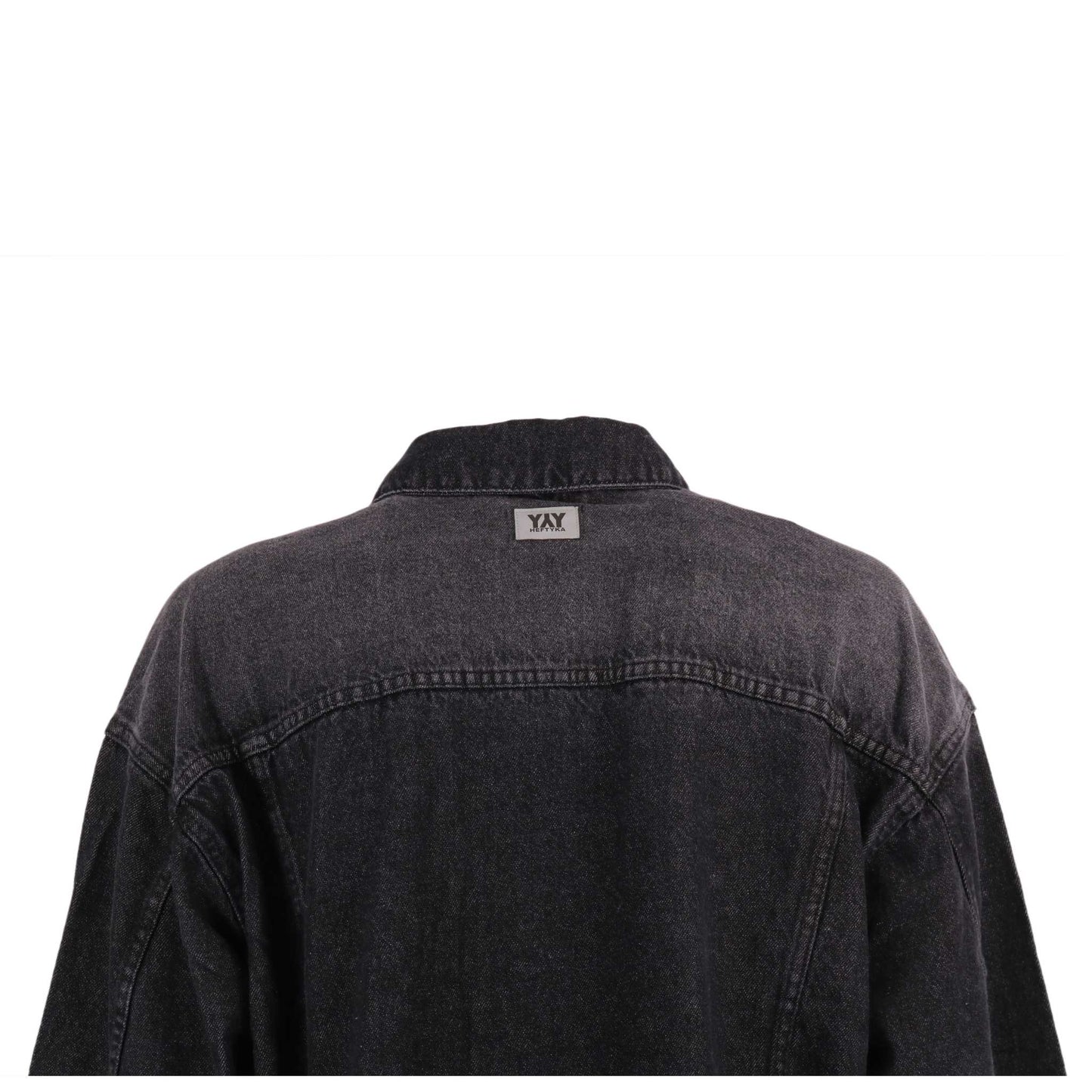 DENIM JACKET BLACK WASHED
