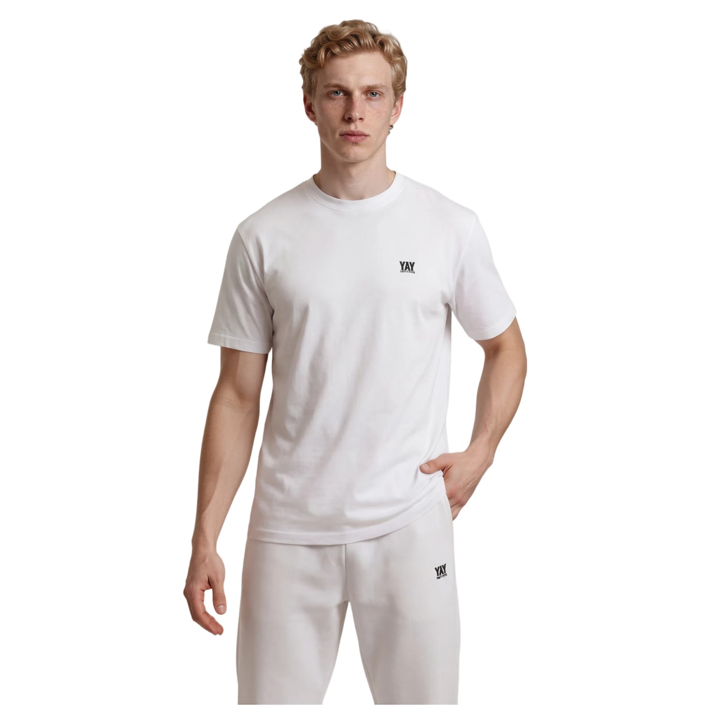 COTTON RELAXED FIT TEE WHITE