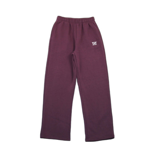 OPEN LEG JOGGER PURPLE