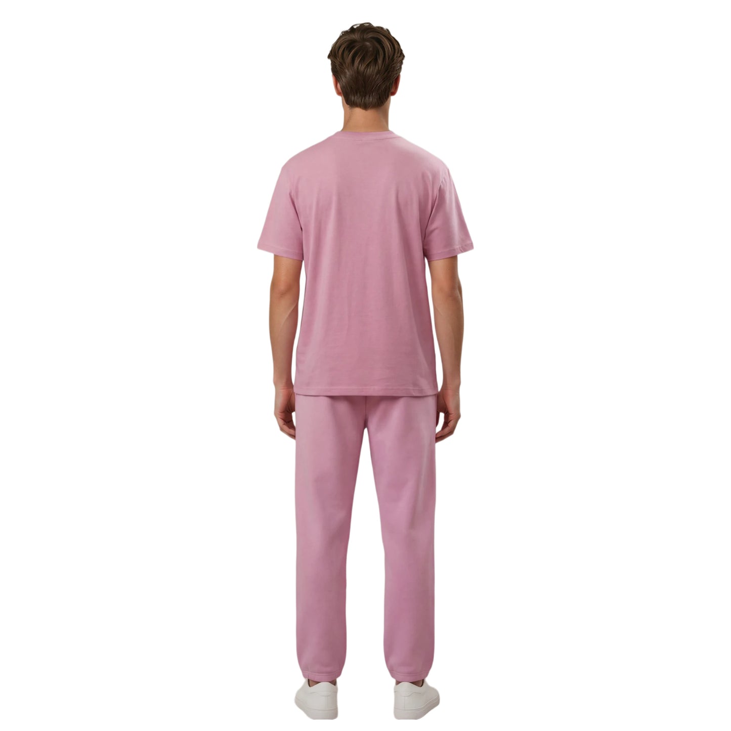 COTTON RELAXED FIT TEE SOFT ROSE