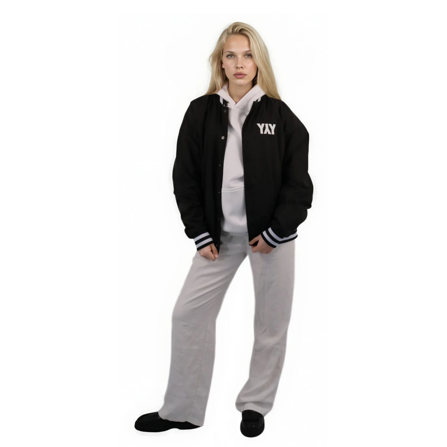 COLLEGE JACKET BLACK