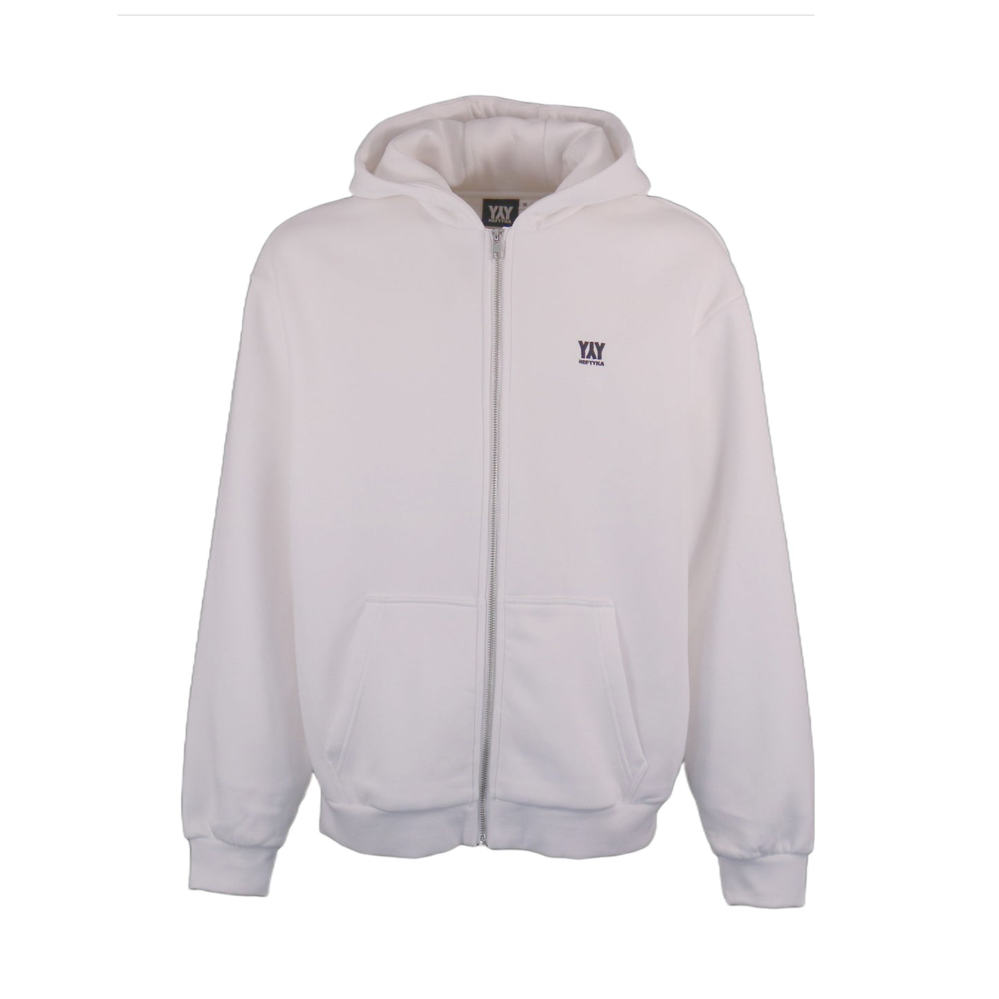 ZIP HOODIE WHITE