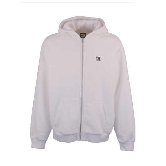 ZIP HOODIE WHITE