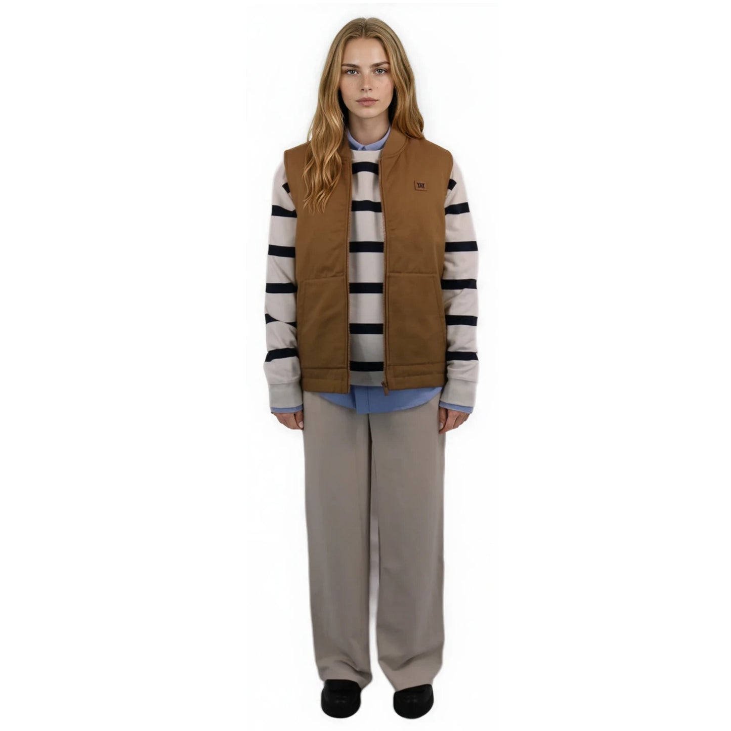 CORE VEST MID BROWN