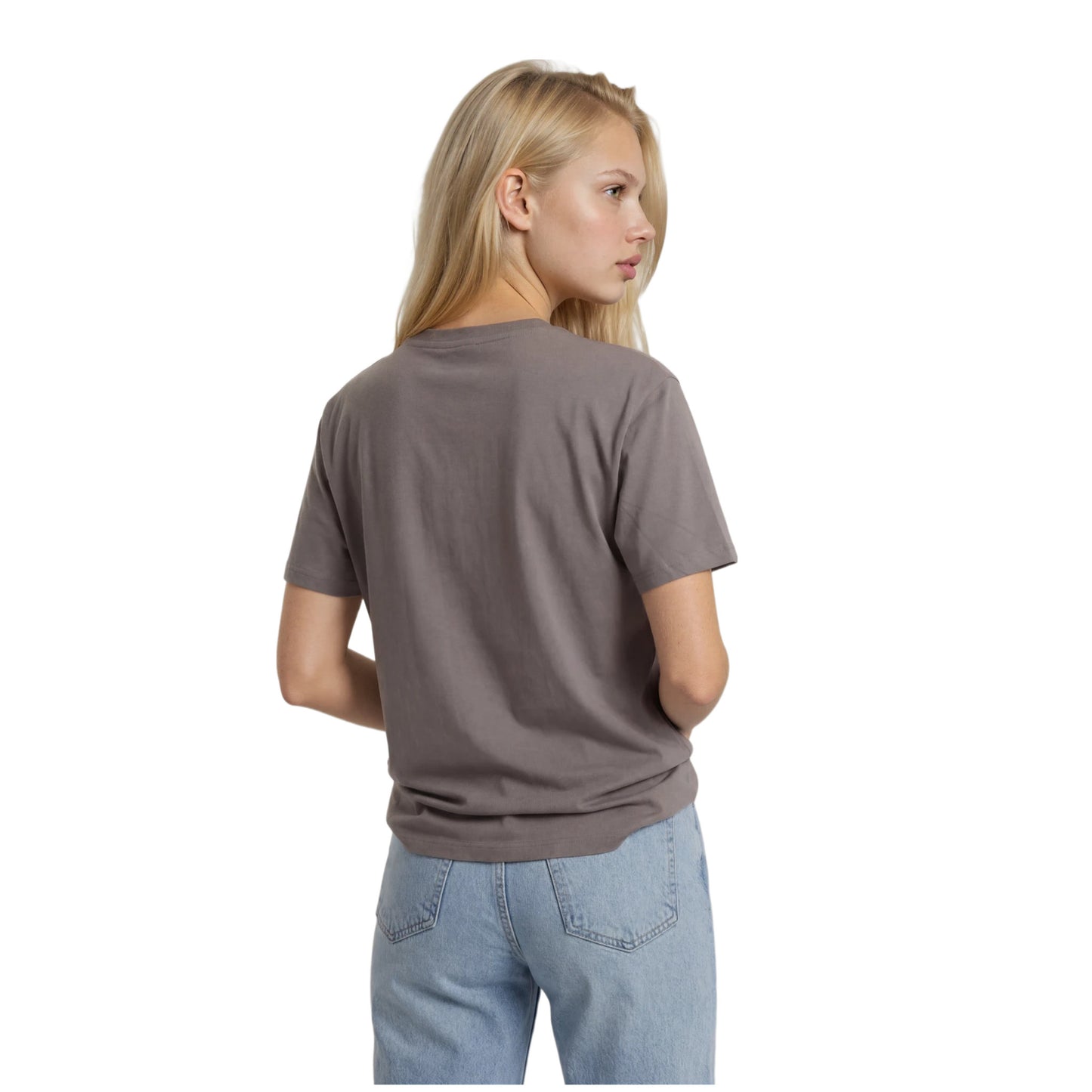 COTTON RELAXED FIT TEE LIGHT GREY