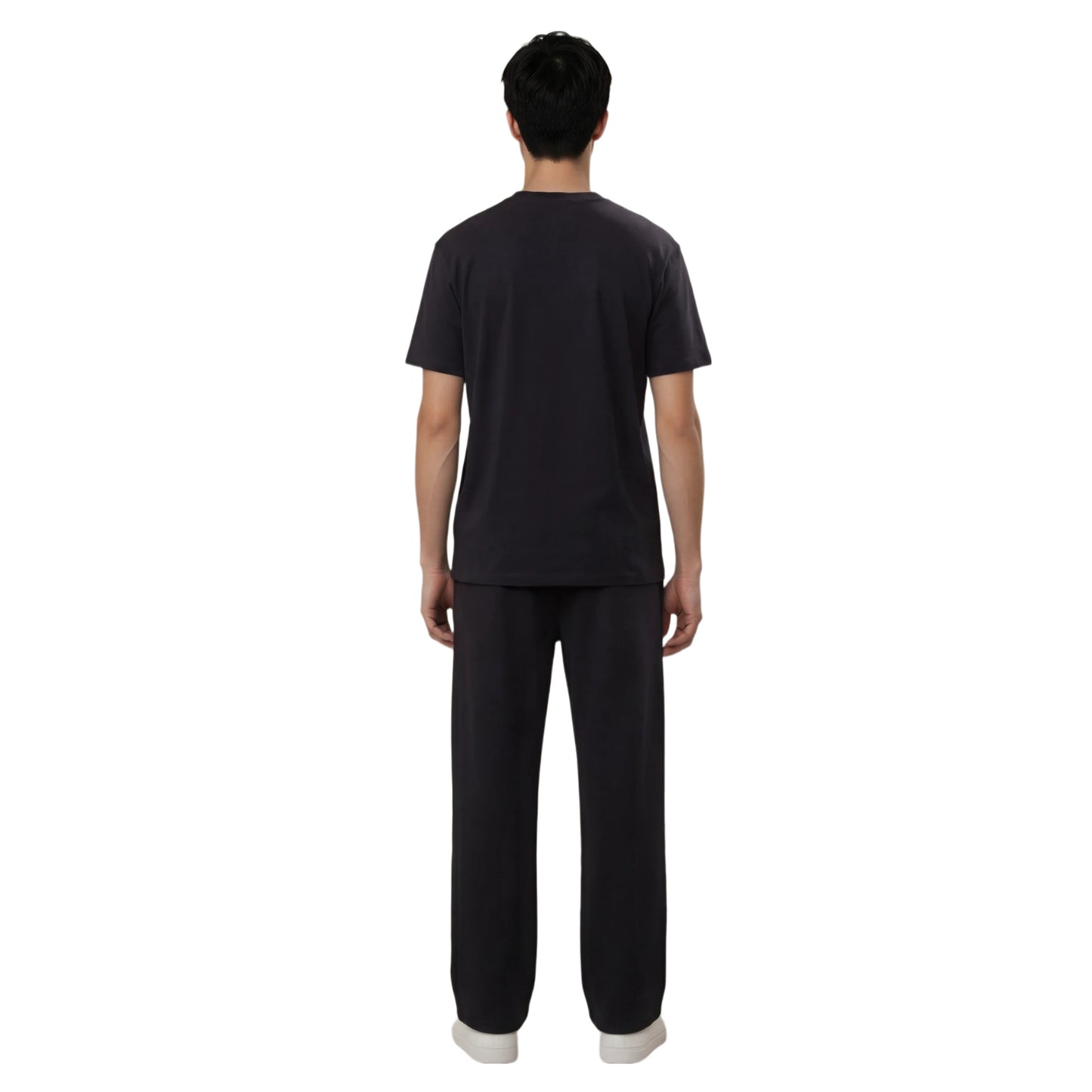 COTTON RELAXED FIT TEE BLACK