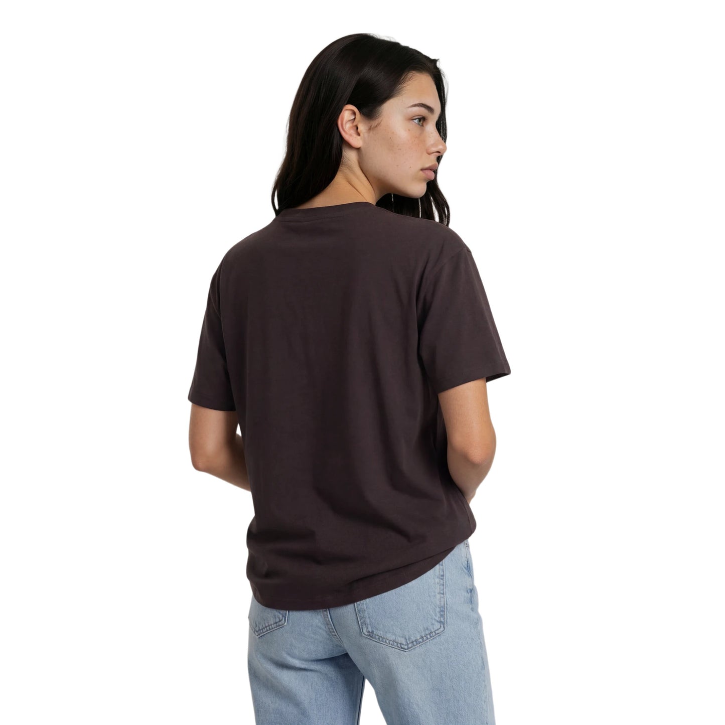 COTTON RELAXED FIT TEE ANTHRACITE