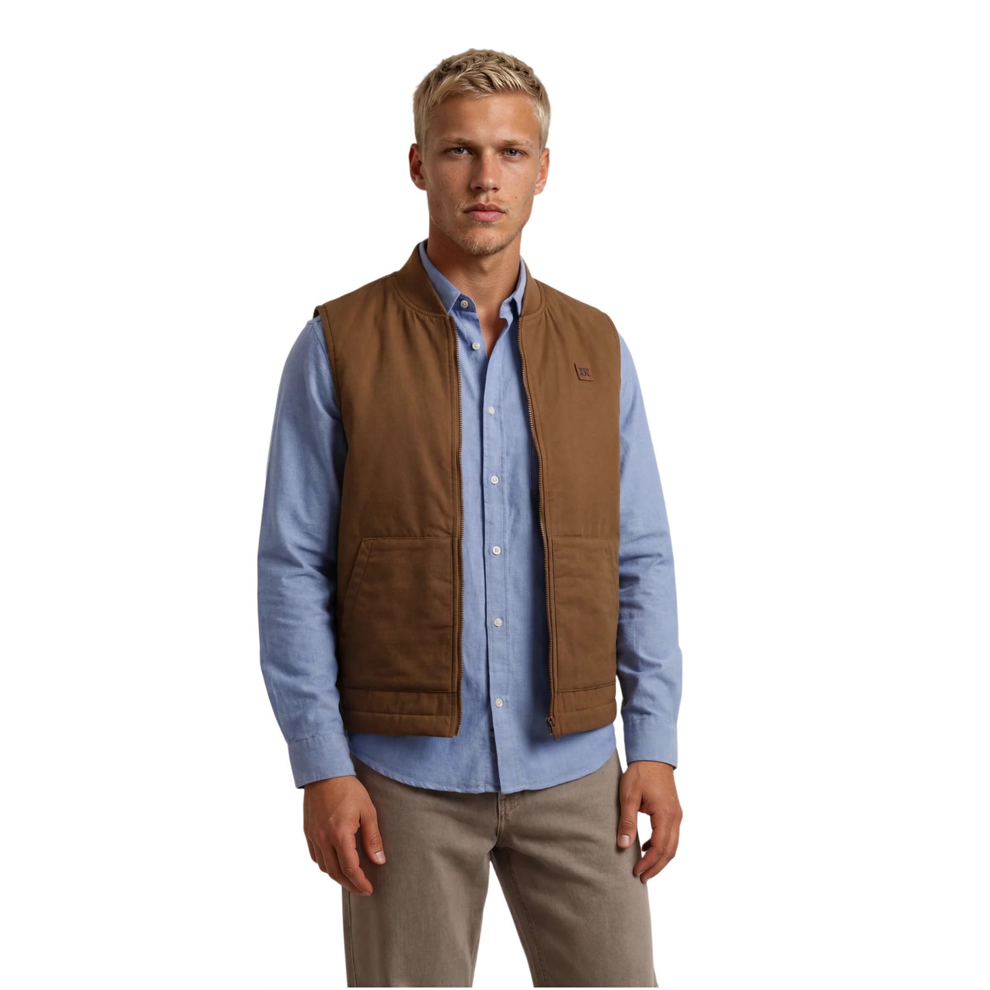 CORE VEST MID BROWN