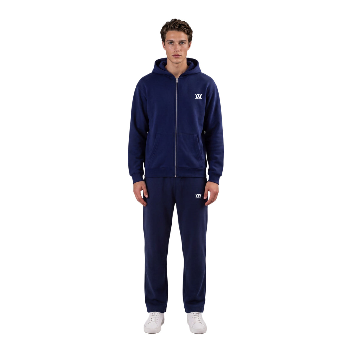 ZIP HOODIE NAVY