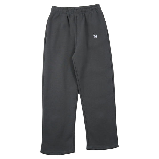 OPEN LEG JOGGER ANTHRACITE