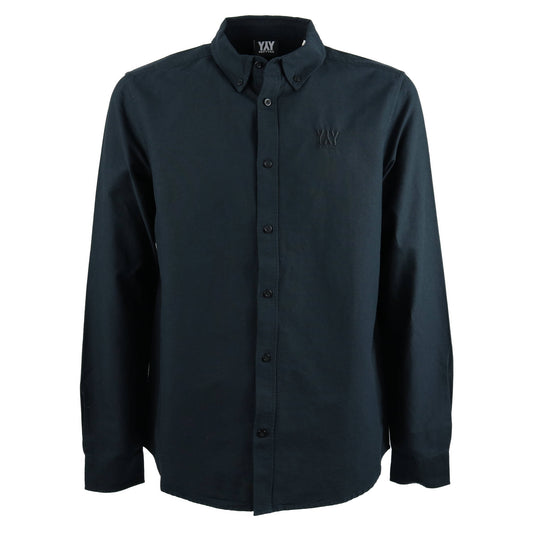 OXFORD SHIRT BLACK WASHED