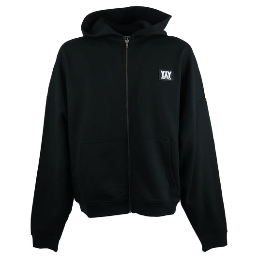 ZIP HOODIE HEAVY BLACK