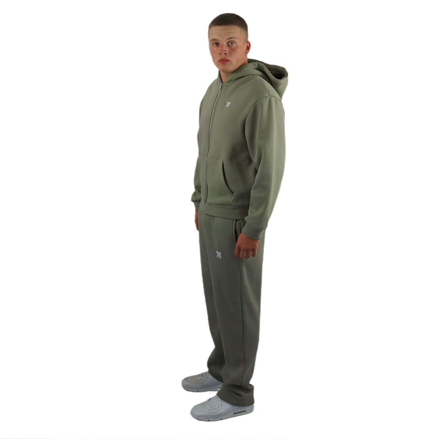 OPEN LEG JOGGER SOFT OLIVE