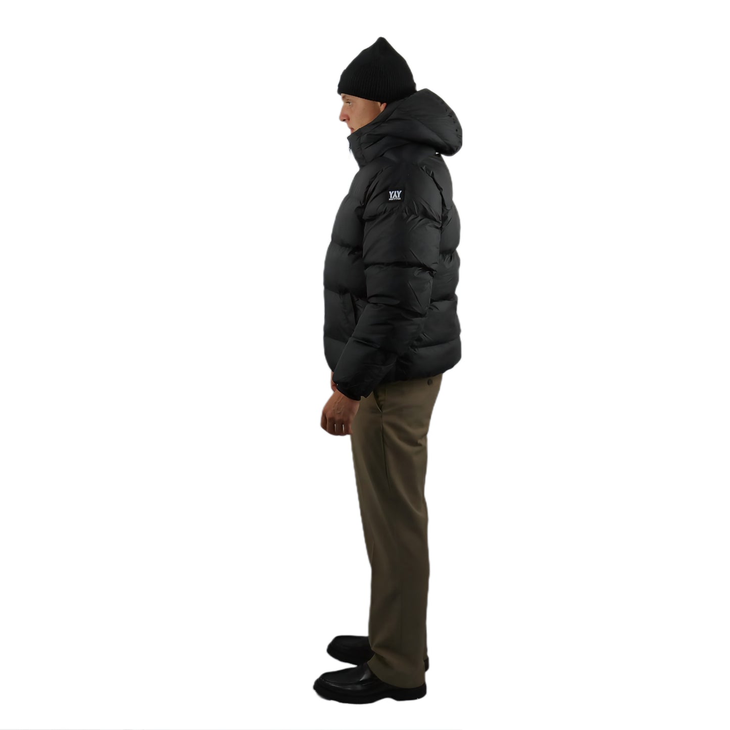 PUFFER OVERSIZE JACKET BLACK