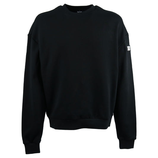 CREW NECK HEAVY BLACK