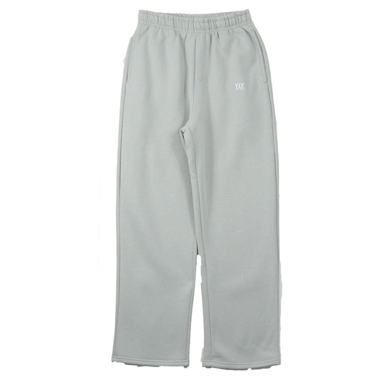 OPEN LEG JOGGER LIGHT GREY
