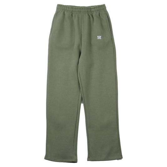 OPEN LEG JOGGER SOFT OLIVE